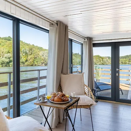Houseboat Sur La Seine - Privatif Avec Jacuzzi * Moisson