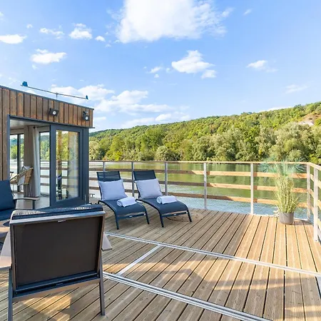 Houseboat Sur La Seine - Privatif Avec Jacuzzi Moisson
